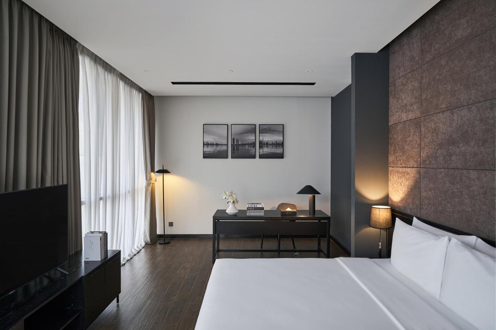Luxcity Hotel & Apartment Phnom Penh Exterior foto